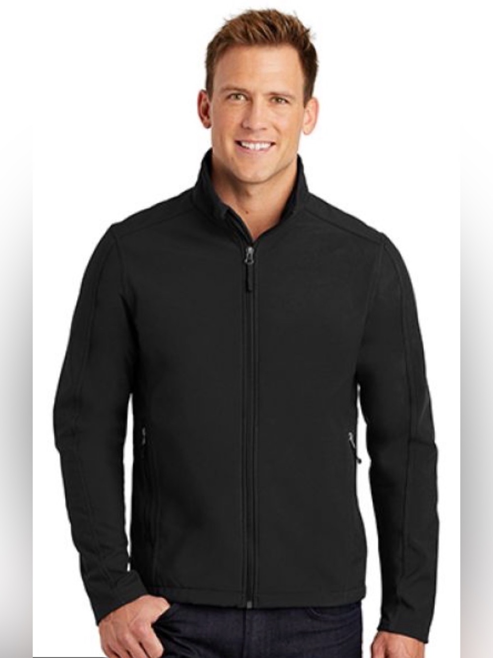 Port Authority Men's Core Soft Shell Jacket - black - Size XL